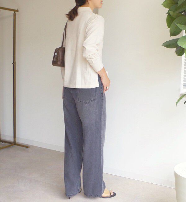 SHIPS for women「【WEB限定】〈手洗い可能〉ビーズ 刺しゅう 襟付 ニット カーディガン」|カーディガン|