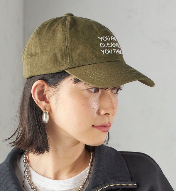 SHIPS for women「s.oyamadaコラボ: 刺繍 ロゴ キャップ」|キャップ・キャスケット|