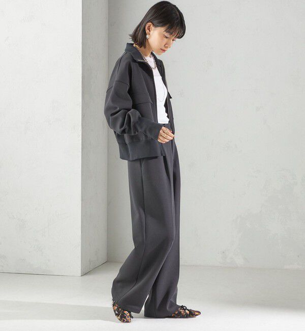 SHIPS for women「s.oyamadaコラボ:〈手洗い可能〉コットン エア ダンボール ブルゾン」|ブルゾン・スタジャン|