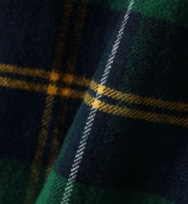 SHIPS any「SHIPS any:〈洗濯機可能〉タータン チェック ロング シャツ ワンピース」|ワンピース|