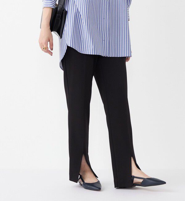 SHIPS Colors 「SHIPS Colors:〈手洗い可能〉ストレッチ ツイル スリット パンツ」|その他|