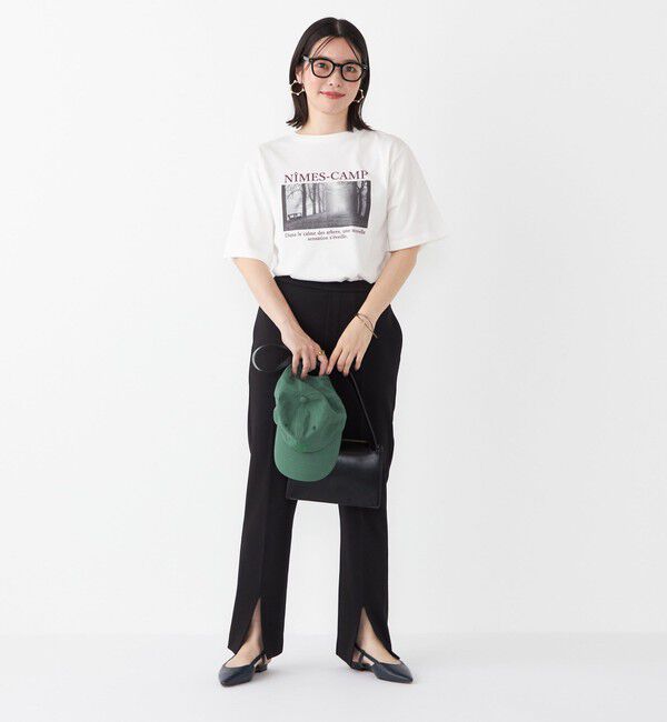 SHIPS Colors 「SHIPS Colors:〈手洗い可能〉ストレッチ ツイル スリット パンツ」|その他|