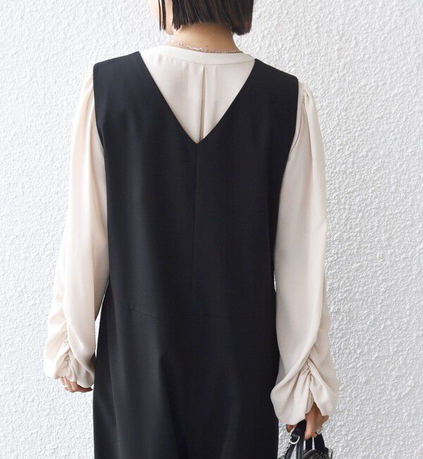 SHIPS for women「【SHIPS別注】troisiemeCHACO: 〈手洗い可能〉ラッフル フリル ブラウス（セレモニー対応可）」|シャツ・ブラウス|