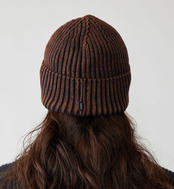 SHIPS「【WEB限定】SHIPS: ブリーチ オーバーフィット エンブロイダリー ワッチキャップ ニット帽」|ニット帽|