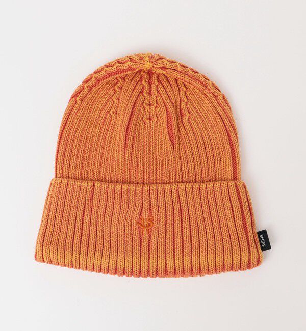 SHIPS「【WEB限定】SHIPS: ブリーチ オーバーフィット エンブロイダリー ワッチキャップ ニット帽」|ニット帽|