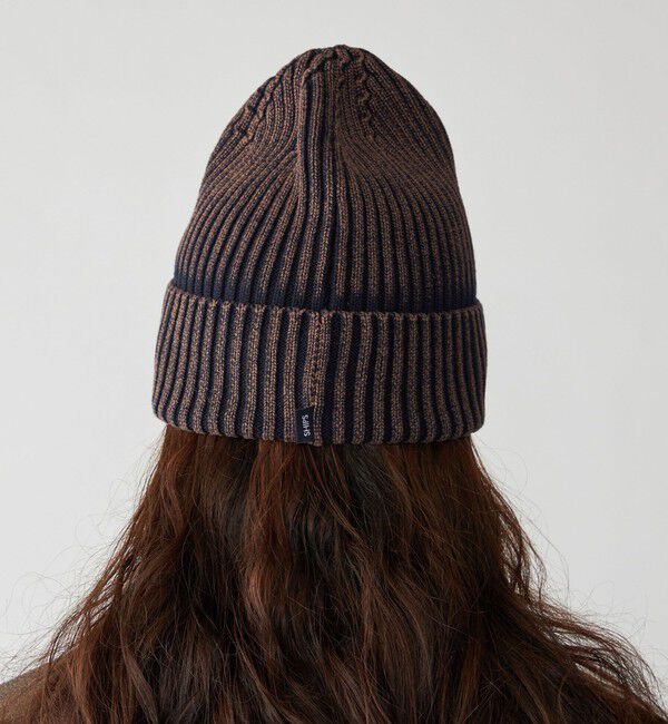 SHIPS「【WEB限定】SHIPS: ブリーチ オーバーフィット エンブロイダリー ワッチキャップ ニット帽」|ニット帽|