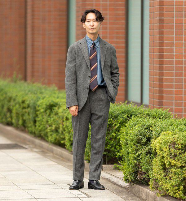 SHIPS「SHIPS:〈FUNCTION〉〈セットアップ対応〉ホームスパン ジャケット」|テーラードジャケット|