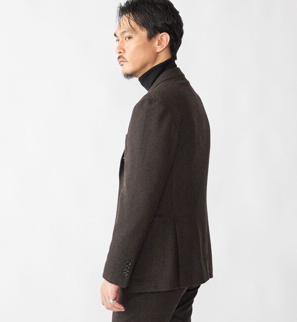 SHIPS「SHIPS:〈FUNCTION〉〈セットアップ対応〉ホームスパン ジャケット」|テーラードジャケット|