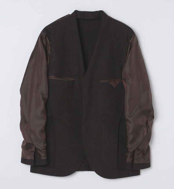 SHIPS「SHIPS:〈FUNCTION〉〈セットアップ対応〉ホームスパン ジャケット」|テーラードジャケット|