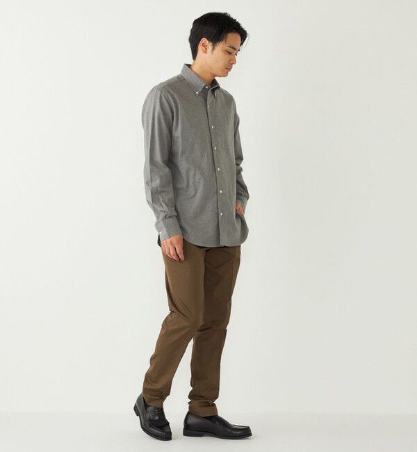 SHIPS Colors 「SHIPS Colors:ボタンダウン ソリッド ネルシャツ」|シャツ・ブラウス|