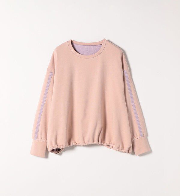 SHIPS any「SHIPS any:〈洗濯機可能〉裏毛 バイカラー ドロスト ルーズ スウェット プルオーバー」|スウェット・ジャージ|