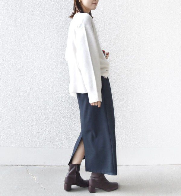 SHIPS for women「〈手洗い可能〉両面起毛 ドロスト スカート」|スカート|