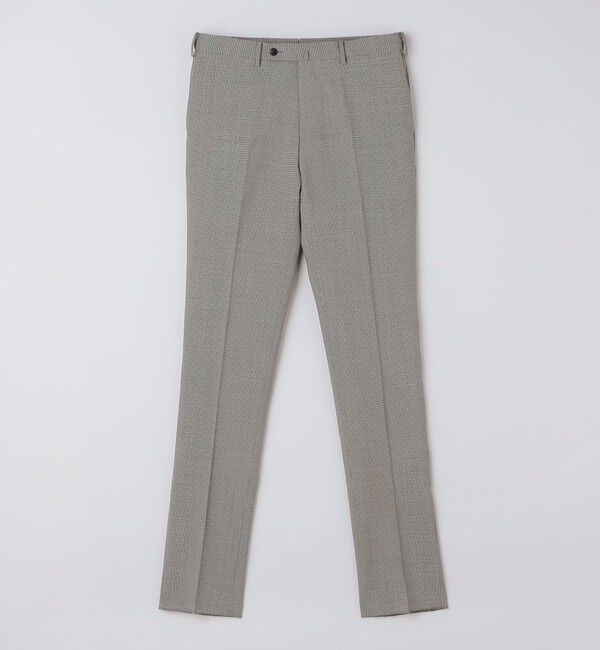 SHIPS「SHIPS:〈FUNCTION/洗濯機可能〉ウォッシャブル ハウンドトゥース スラックス(セットアップ対応)」|スラックス|