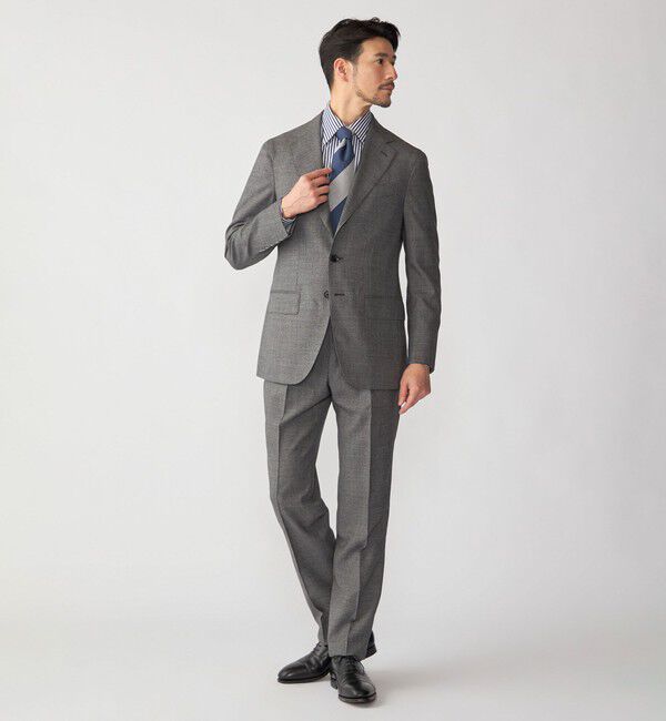 SHIPS「Valditaro: ウール ピンチェック スーツ」|スーツ|