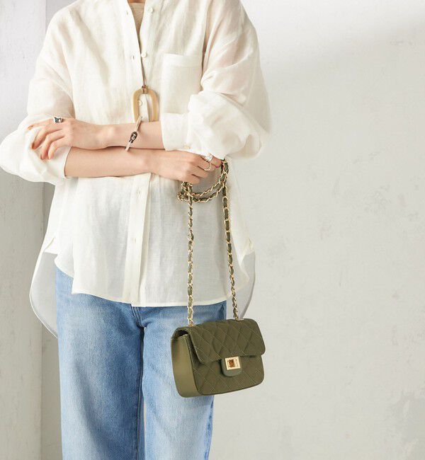 SHIPS for women「《予約》【SHIPS別注】MILOS: キルティング ショルダー」|ショルダー・メッセンジャー|