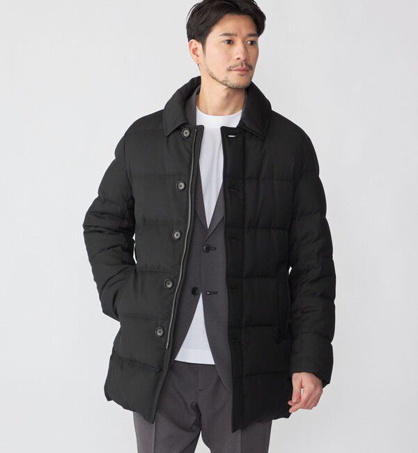 SHIPS「SHIPS: TR ダウン ピーコート」|ダウン|