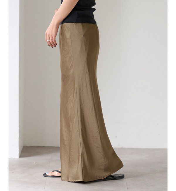 OUTDOOR PRODUCTS Usual Things「サテンゴムイージースカート」|スカート|