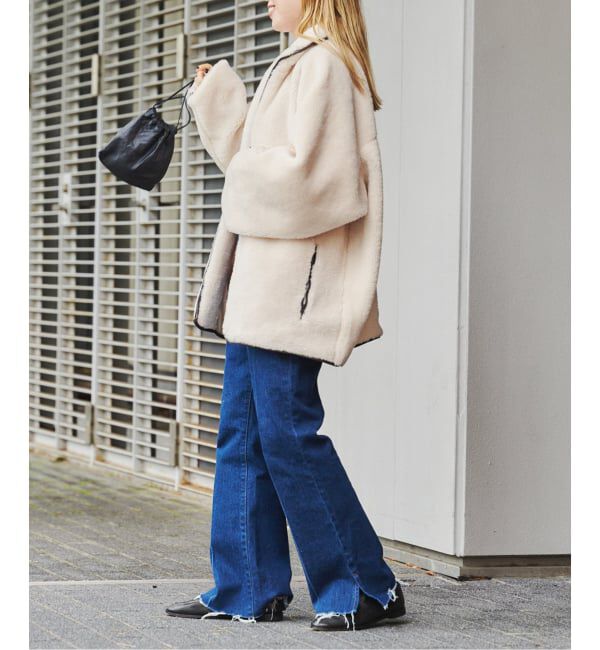 OUTDOOR PRODUCTS Usual Things「スタンドカラーボアブルゾン」|その他|