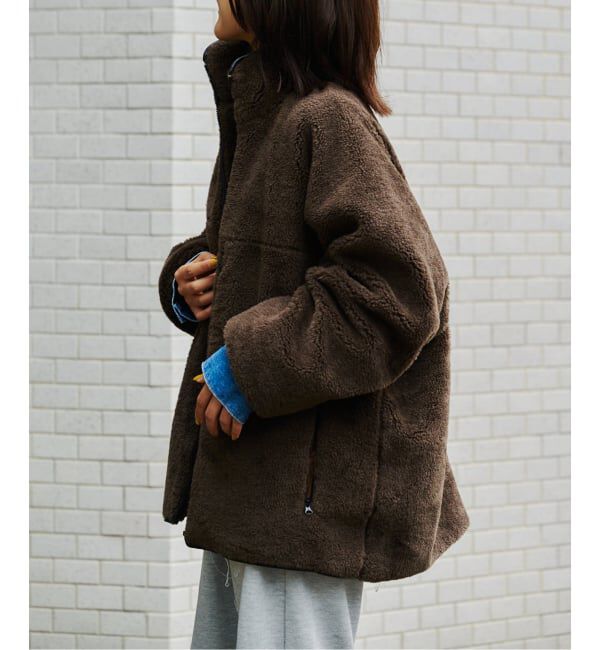 OUTDOOR PRODUCTS Usual Things「スタンドカラーボアブルゾン」|その他|