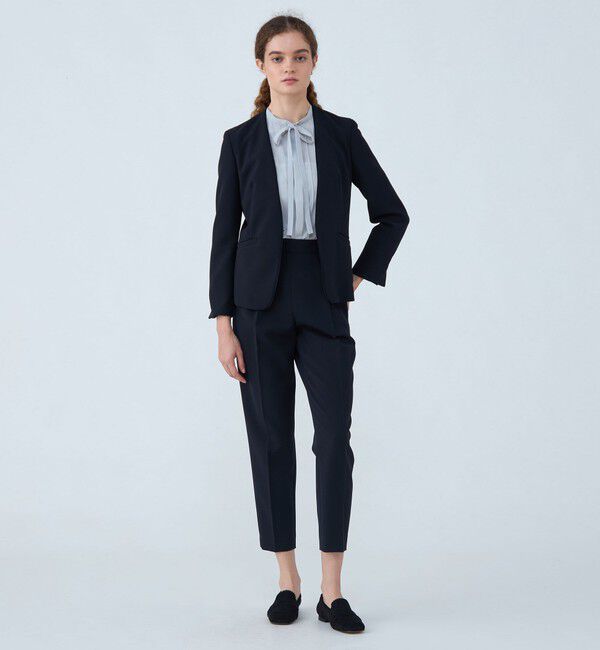 Ballsey「ドライダブルクロス フロントタックテーパードパンツ」|その他|