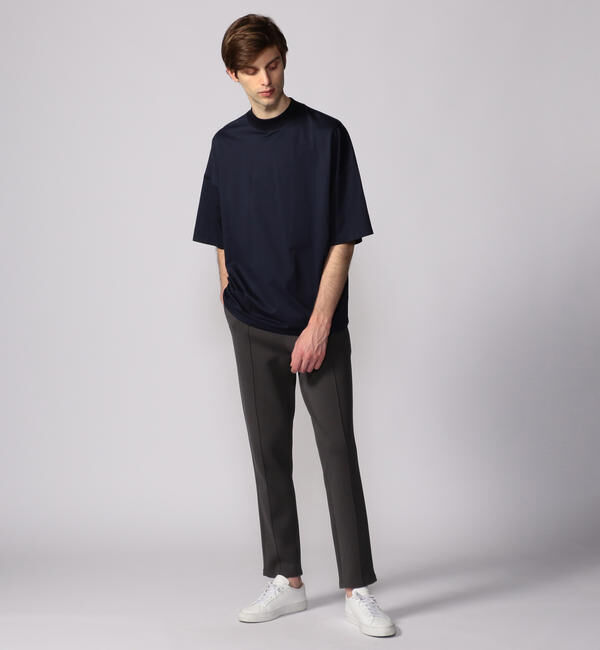 CABaN「CABaN コットン ビルドネックTシャツ」|Tシャツ・カットソー|