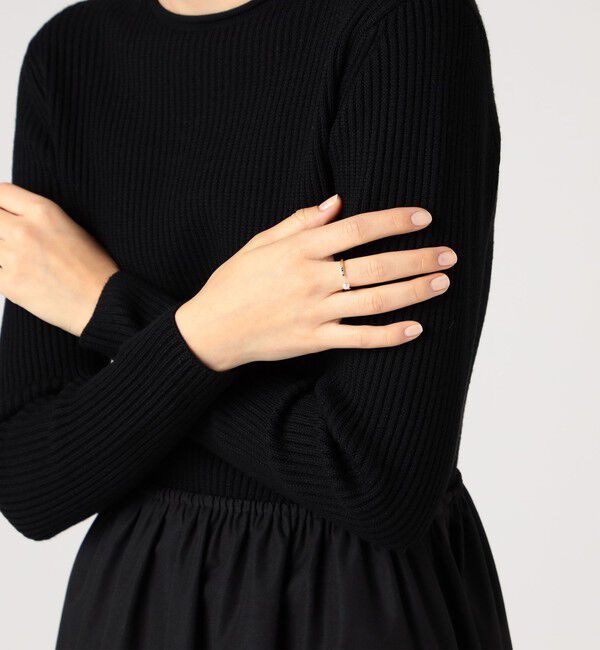 TOMORROWLAND GOODS「【別注】Hirotaka&times;TOMORROWLAND パール&times;ブラックダイヤ リング」|リング|