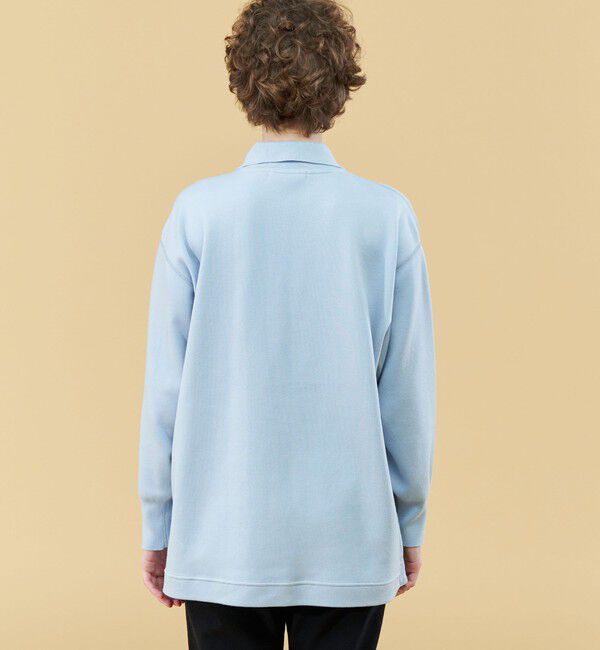 GALERIE VIE「ソフトコットンスムース ラガーシャツ」|ニット・セーター|