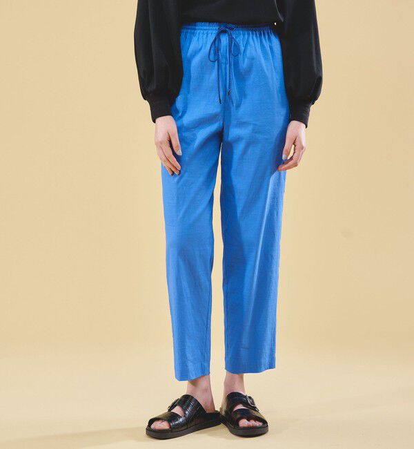 DES PRES「リネンナイロンストレッチ イージーテーパードパンツ」|その他|