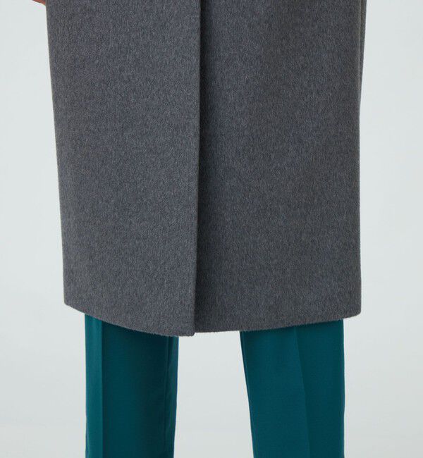 TOMORROWLAND collection「ウェービーカシミヤ ノーカラーコート」|ノーカラーコート|