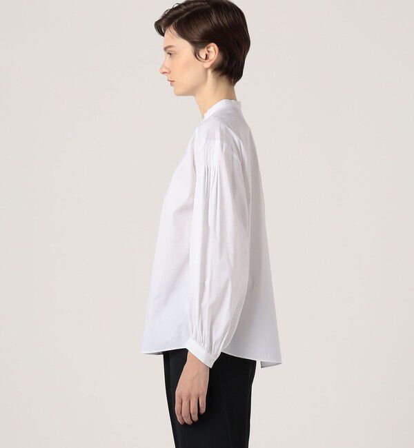 TOMORROWLAND collection「ストレッチブロード ピンタックブラウス」|シャツ・ブラウス|