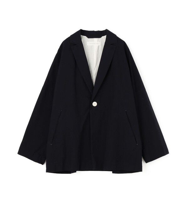 GALERIE VIE「パラシュートクロス ワイドチェスタージャケットコート」|チェスターコート|69 ネイビー