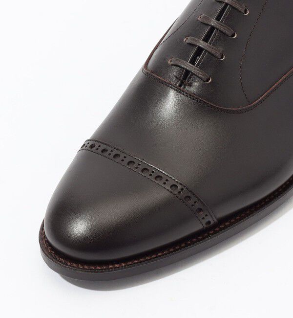 TOMORROWLAND GOODS「A piece of craftsman パンチドキャップトゥ」|ビジネス・ドレスシューズ|