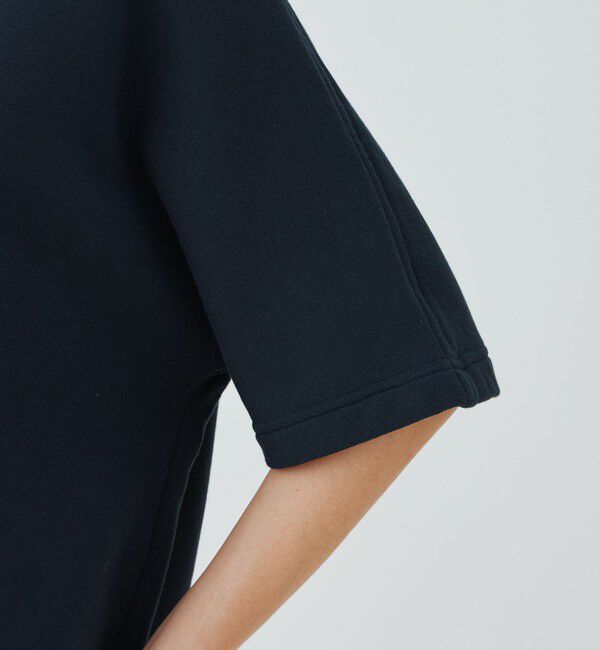 GALERIE VIE「スビンバックパイル ハーフスリーブプルオーバー」|スウェット・ジャージ|