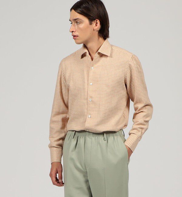 TOMORROWLAND BUYING WEAR「【別注】Maria Santangelo コットンウール ワンピースカラーシャツ」|シャツ・ブラウス|