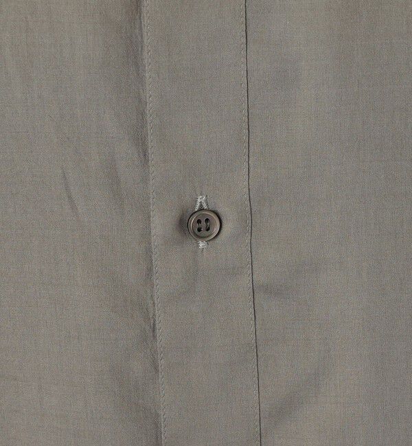 GALERIE VIE「セルロースシルクブロード カラーシャツ」|シャツ・ブラウス|