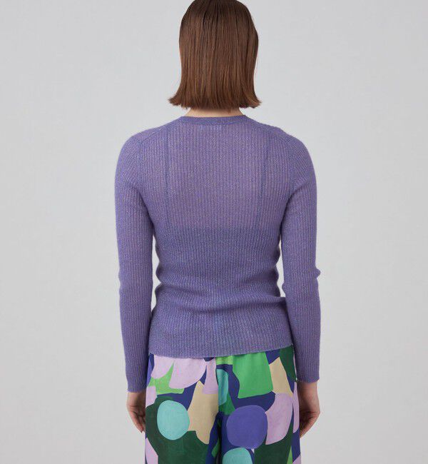 Ballsey「オーロラモヘヤ クルーネックプルオーバー」|ニット・セーター|