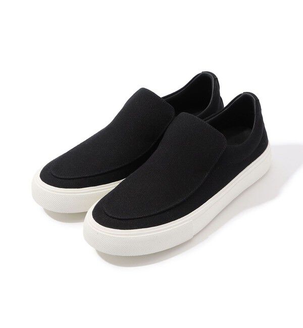 JAMES PERSE「コットンキャンバス スリッポン SWHCT8461」|スニーカー|19 ブラック