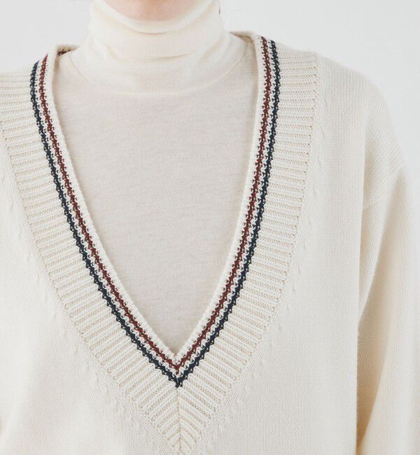 GALERIE VIE「チルデン Vネックニット」|ニット・セーター|