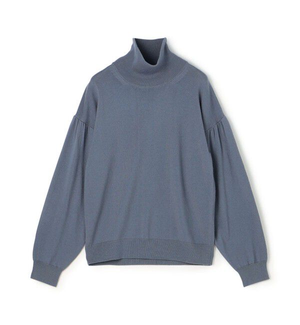 Ballsey「エクストラファインウール ギャザースリーブプルオーバー」|ニット・セーター|65 ブルー