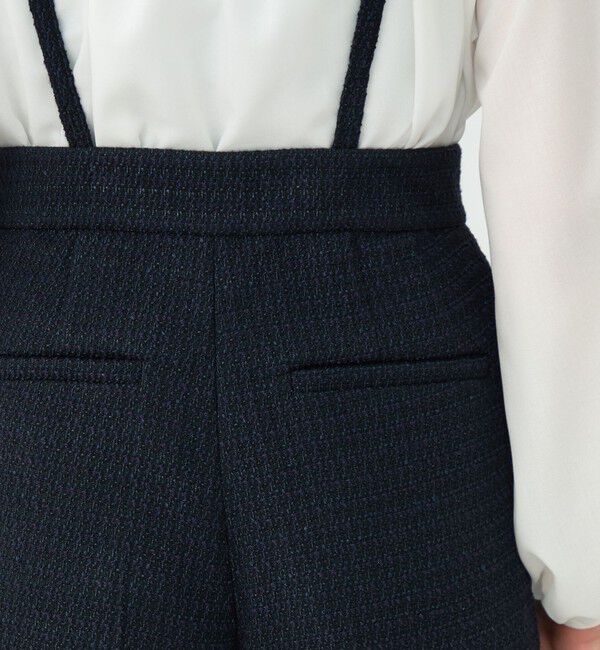 Ballsey「ライトファンシーツイード サスペンダーワイドパンツ」|その他|