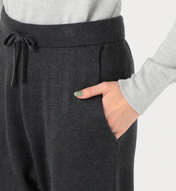 GALERIE VIE「ブラッシュドシルク テーパードパンツ」|その他|