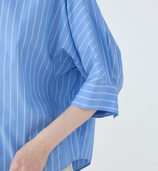 MACPHEE「コットンブロード ドルマンスリーブシャツ」|シャツ・ブラウス|