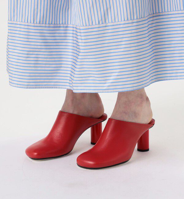 TOMORROWLAND GOODS「JVAM DALI シリンダーヒール ミュール」|サンダル|