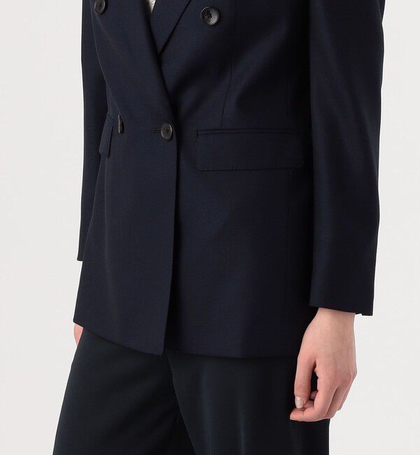 TOMORROWLAND collection「タスマニアオックス ダブルブレストジャケット」|テーラードジャケット|