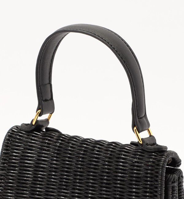 SOULEIADO「SOULEIADO ラタン スクエアバッグ」|かごバッグ|