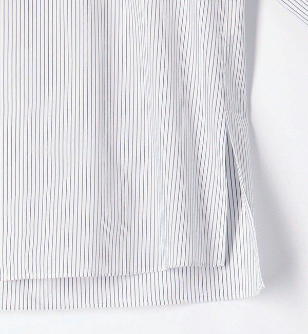 CABaN「コットンブロードコンビ ダブルボタンシャツ」|シャツ・ブラウス|