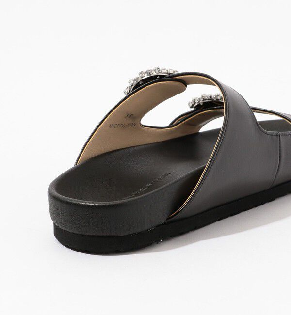 TOMORROWLAND GOODS「TOMORROWLADN ビジュー フットベットサンダル」|サンダル|