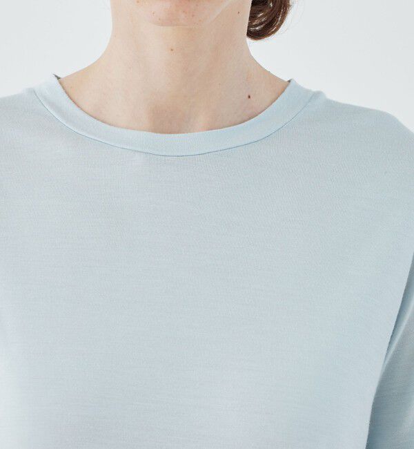 GALERIE VIE「シーウィードレーヨン クルーネックプルオーバー」|Tシャツ・カットソー|