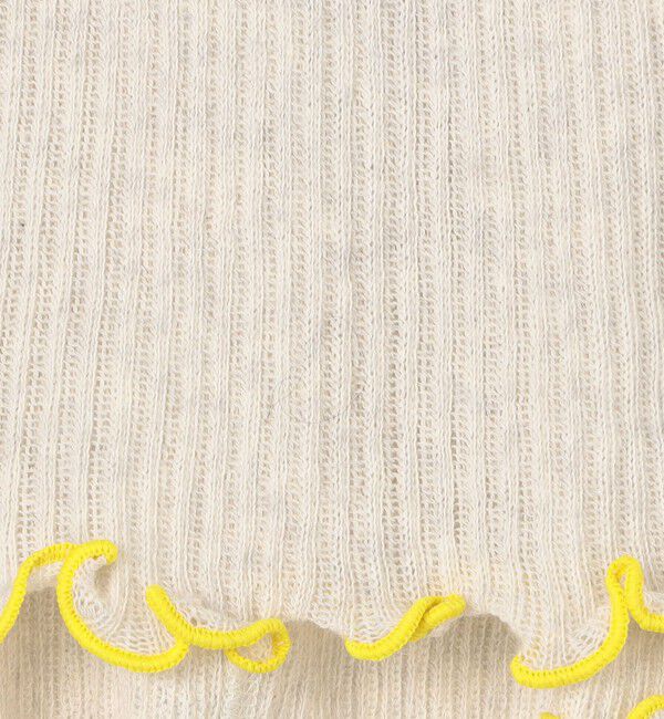 TOMORROWLAND GOODS「【別注】V::room コットンリブ ラウンドネックプルオーバー」|Tシャツ・カットソー|