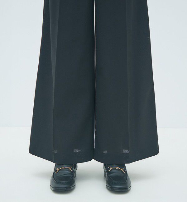 MACPHEE「ウールヘビーメッシュ サロペット」|オールインワン|